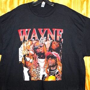 Lil Wayne "Live in Concert" Tour T-Shirt ft. Cordae - Gildan Ultra Cotton - 2XL